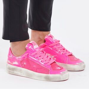 Golden Goose Stardan Low Top Limited Edition Neon Pink